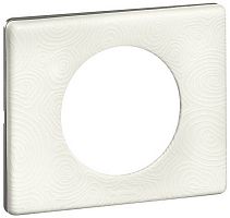 Рамка универсальная Legrand Celiane 1-м. фарфор белая феерия картинка